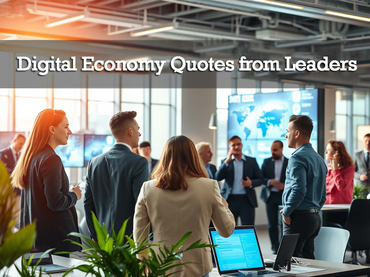 Digital Economy Quotes from Leaders